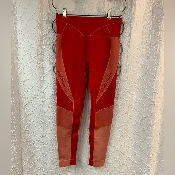 Gymshark Turbo Small red Leggings - Picture 1 of 8